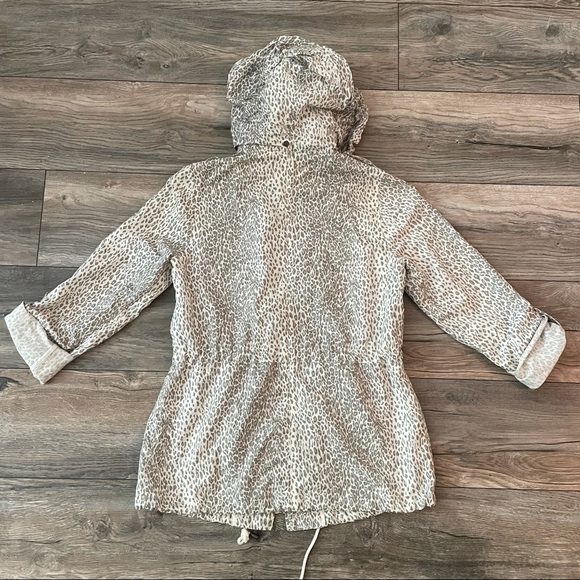 JOIE Animal Print Windbreaker (S) - Picture 3 of 6